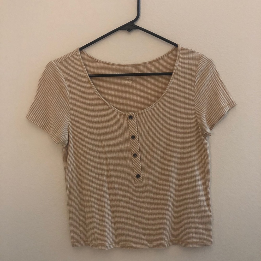 Striped Yellow Tee